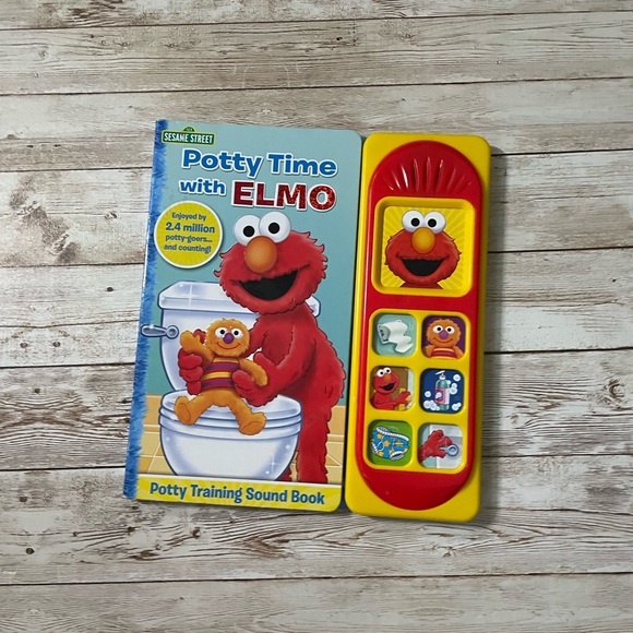 Sesame Street Elmo Potty Time Book - Picture 1 of 3